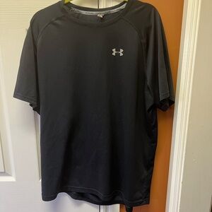 Under Armour Men's Dark Tee with Logo